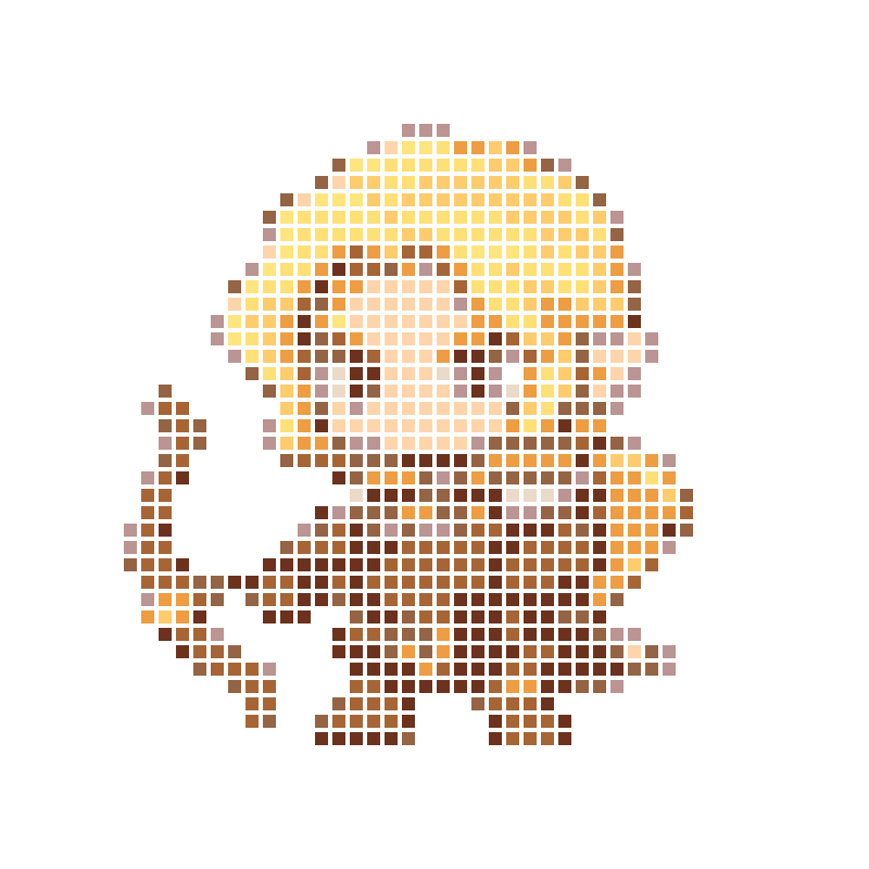 Chibi blonde elf archer, bow ready, ready to strike