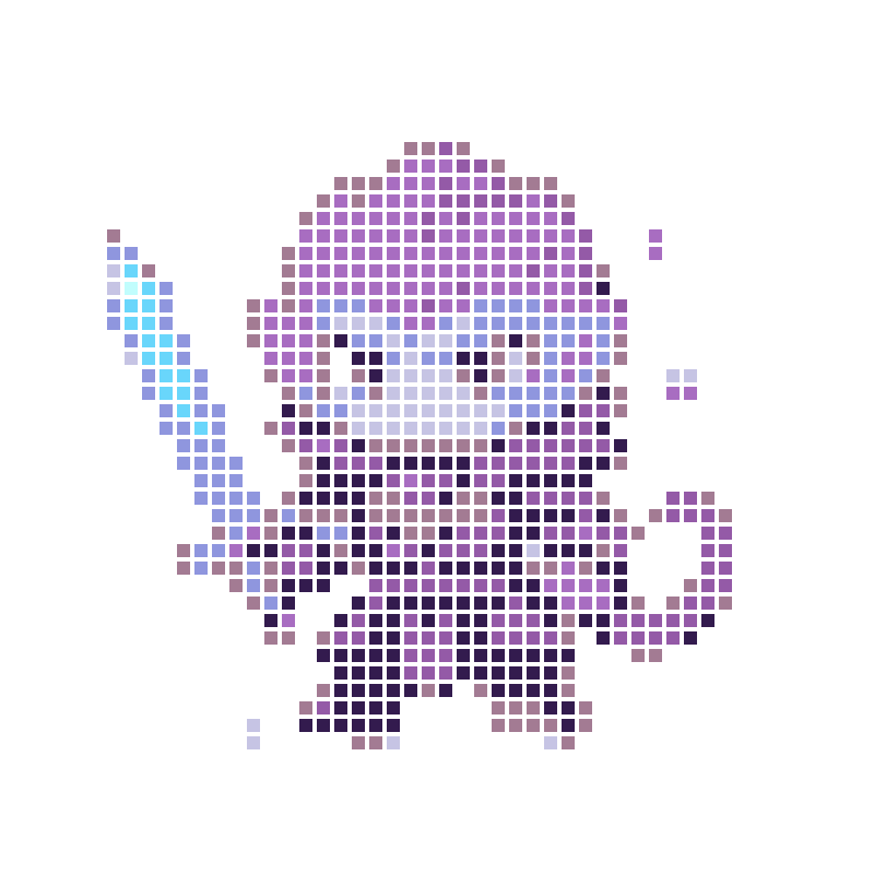 Chibi Purple Armor Sword-wielding Spirit Monkey Little Warrior — both cute and cool