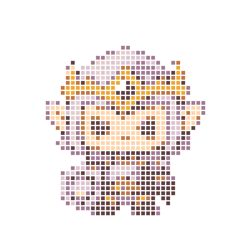 Chibi-style cute elf knight with a cute armored warrior image