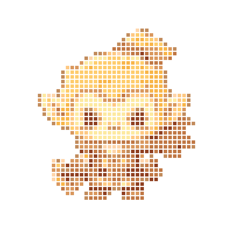 Adorably cute chibi elf little warrior cartoon character
