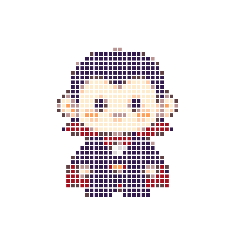 Cute chibi-style little vampire cartoon illustration