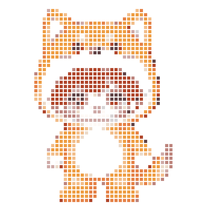 An adorably cute cartoon boy wearing a Shiba Inu jumpsuit