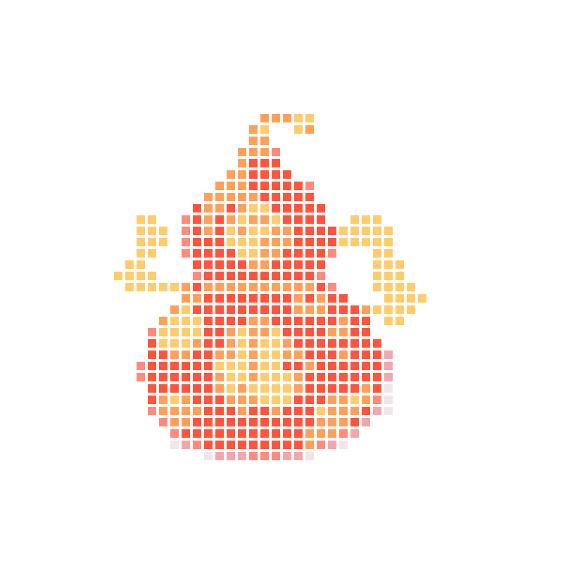 Festive red gourd with the character 'Fu' symbolizes good fortune and good fortune