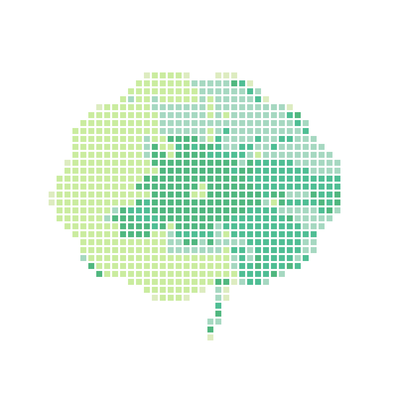 A fresh and minimalist hand-drawn lotus leaf illustration
