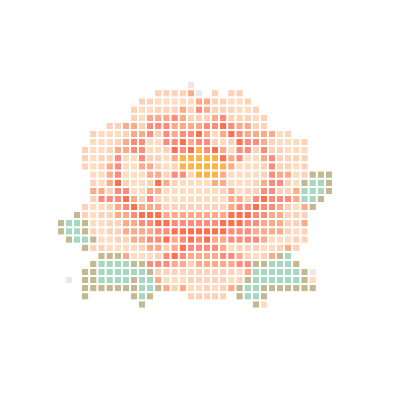 Fresh traditional pink peony stickers are exquisite and beautiful