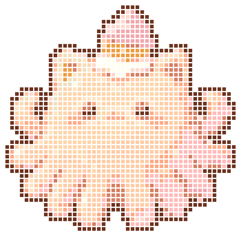 A cute cat octopus with strawberry ice cream on its head