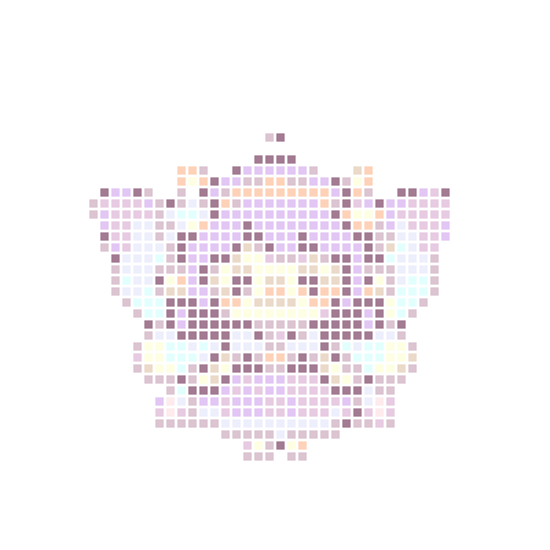 Soft and cute purple-haired little elf keychain, dreamy and adorable