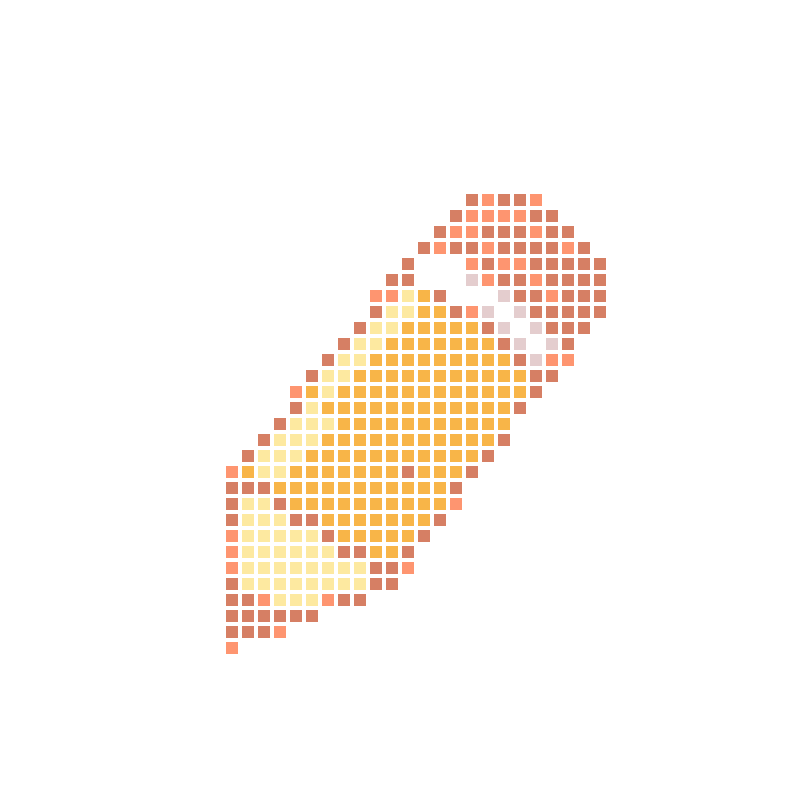 Cute cartoon-style mini pencil icons