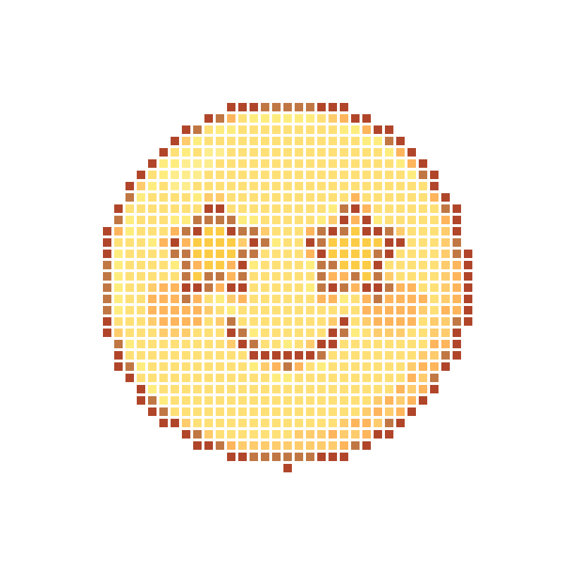 Starry eyes and a happy smile reveal full affection and excitement