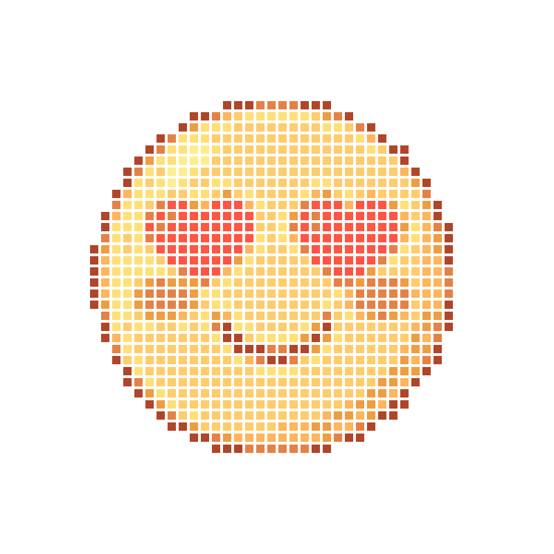 Heart-shaped eyes and smiling faces radiate adorable expressions full of joy