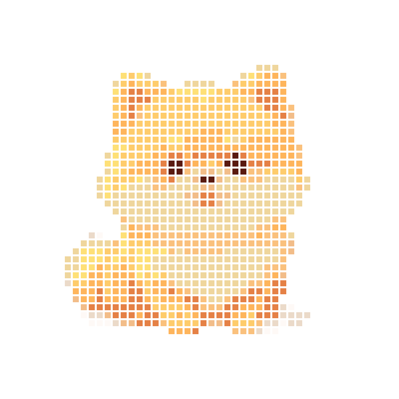A soft and adorable cartoon Pomeranian puppy