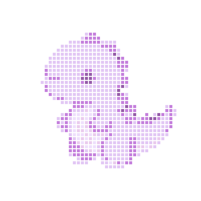 Soft and cute cute purple dinosaur cartoon character