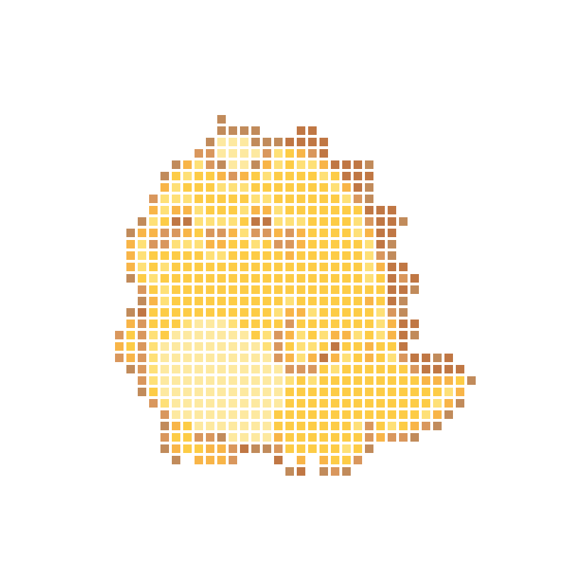 A cute and adorable cartoon yellow little dinosaur