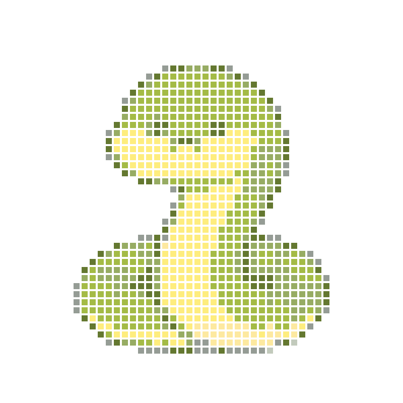 Soft and cute chibi-style little green snake, with a well-behaved appearance that is endearing