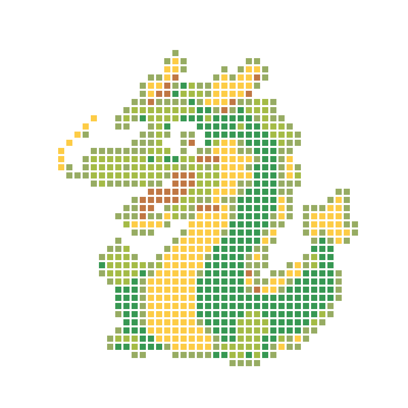 The cute cartoon little Azure Dragon is lively and very likable