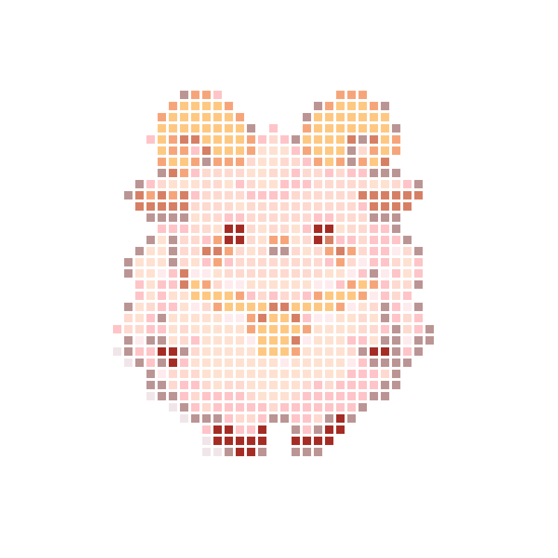 Soft and cute cartoon lamb wearing a star collar around his neck, super cute