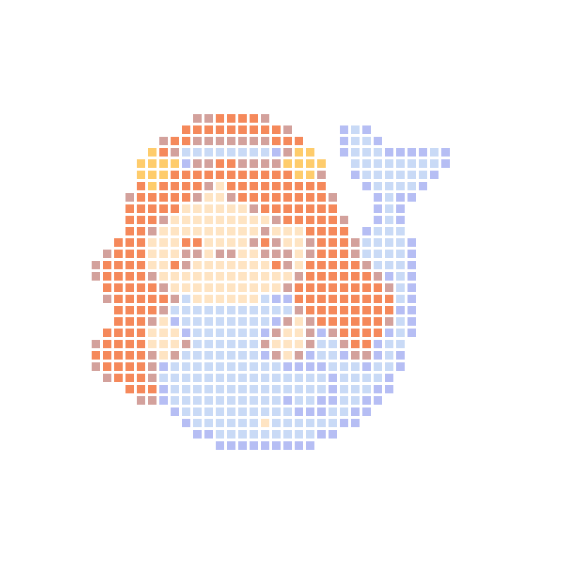 A cute cartoon illustration of the Little Mermaid