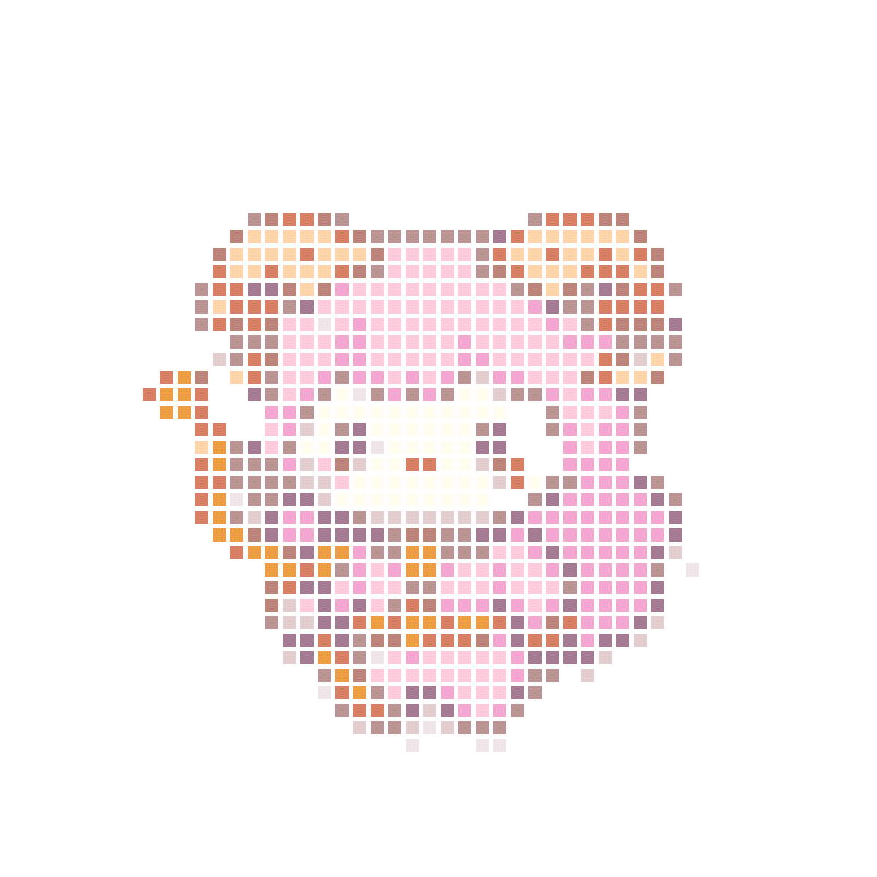 Soft and cute cartoon Aries lamb holding a bow and arrow is adorable
