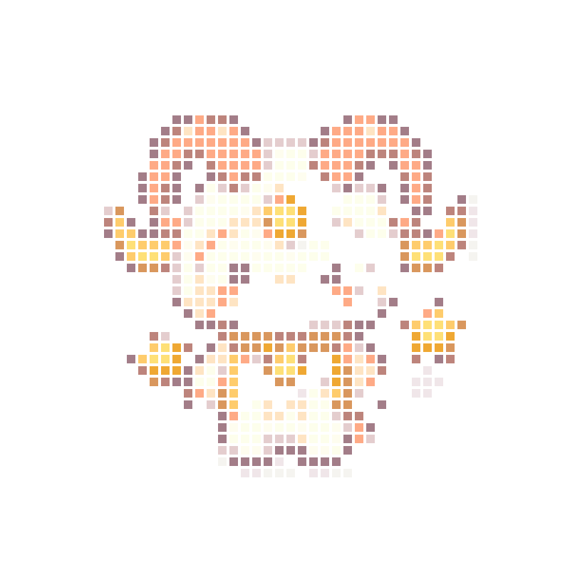A cute and cute chibi-style Aries cartoon character