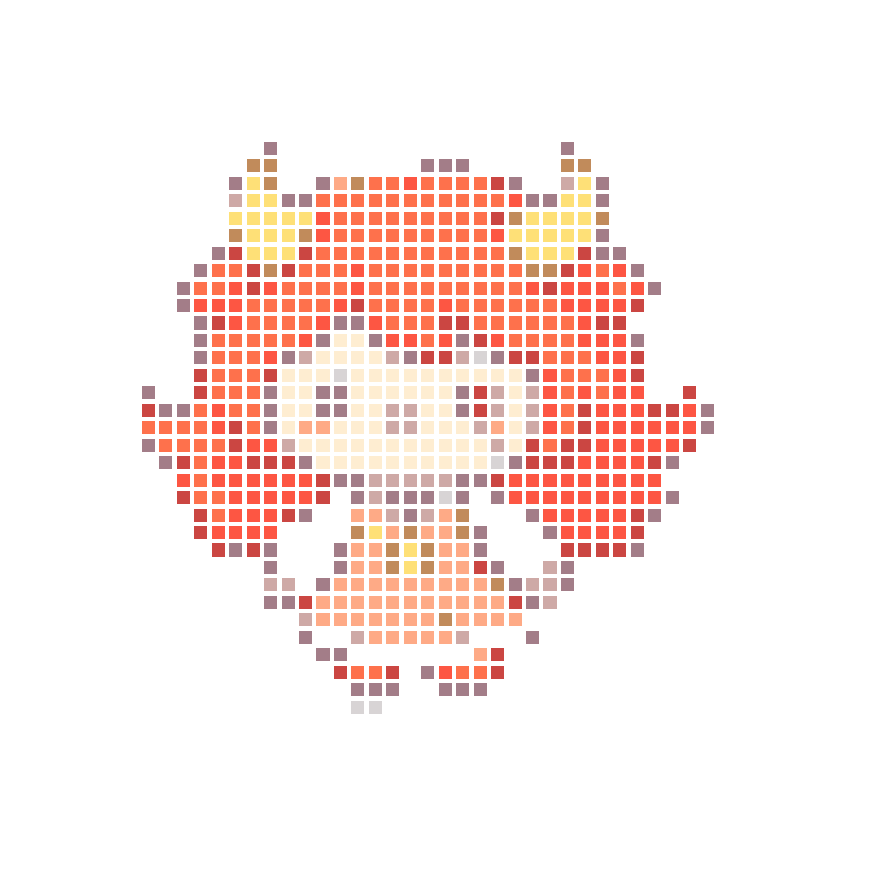 Cute-style chibi Taurus cartoon little girl image