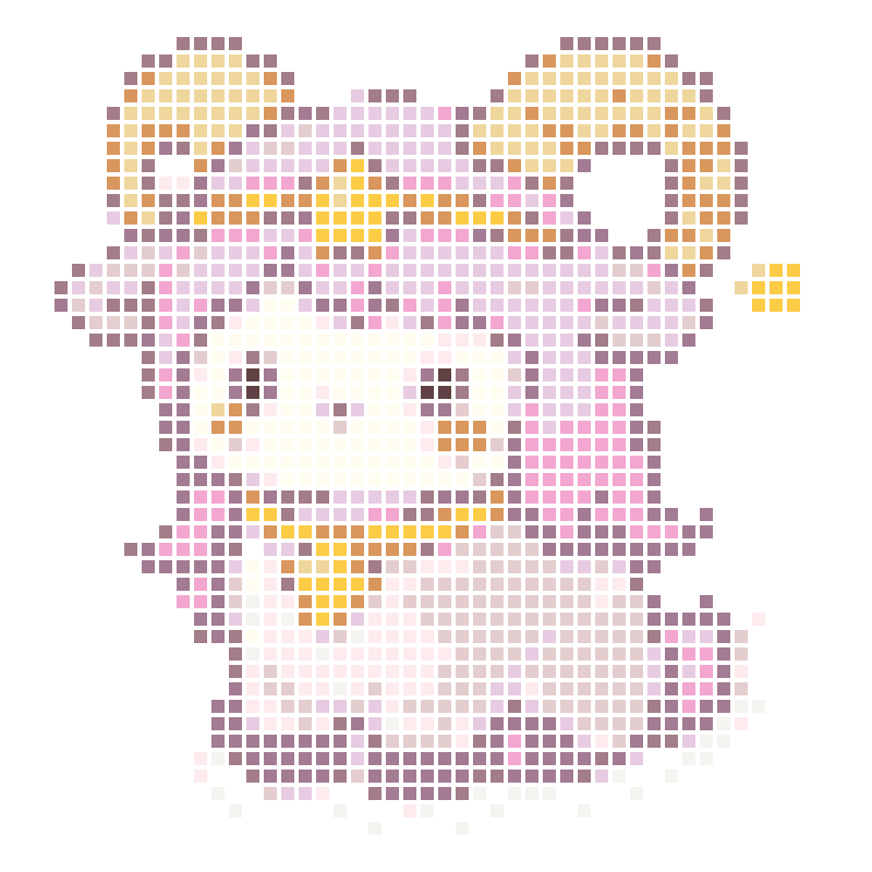 Super cute chibi version of Aries, adorable with stars