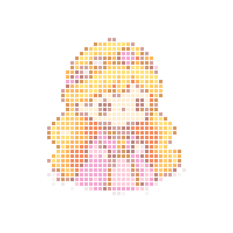 Cute chibi-style blonde princess, sweet and dreamy, endearing